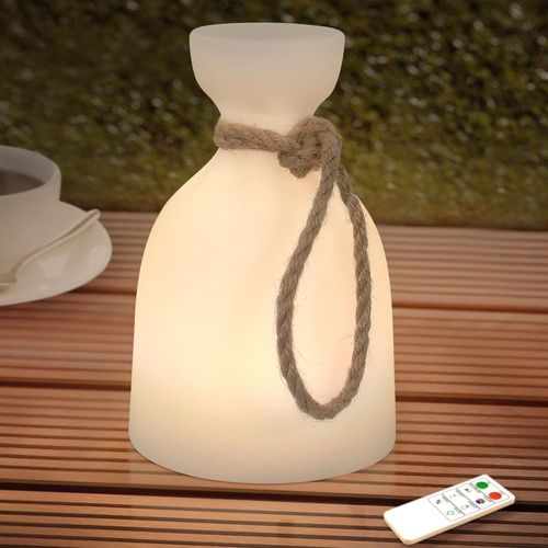 Gothicana By Emplampe De Table Rechargeable Extérieur Portable Lampe De Table De Chevet Avec 8 Rgb Couleurs, Sans Fil, Étanche, Gradable Lampe Lanterne Pour Exterieure Intérieur Jardin Salon Terrasse