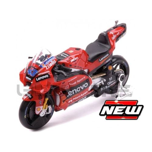 Maisto 1/18 36391m Ducati Desmosedici - Moto Gp 2022 Diecast Modelcar-Maisto