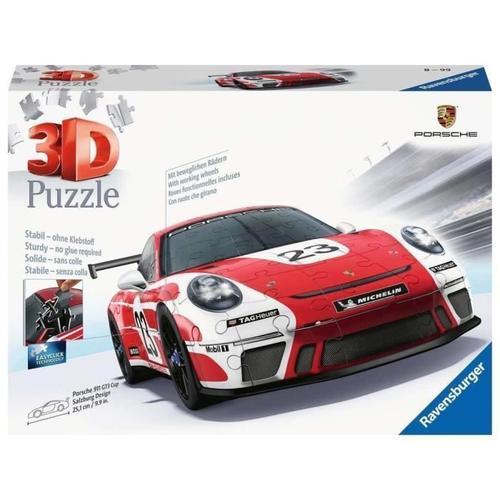 Puzzle Puzzle 3d Porsche 911 Gt3 Cup Salzburg (Avec Grille)