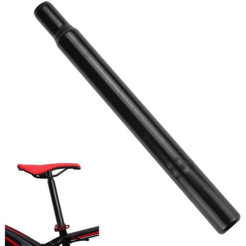 Chenquansarl-Tige De Selle De Vélo - 25,4/27,2/28,6/31,8 Mm - Tige De Selle En Fer - Pour Vtt, Vélo De Route, Bmx - Engrenage Fixe - Noir