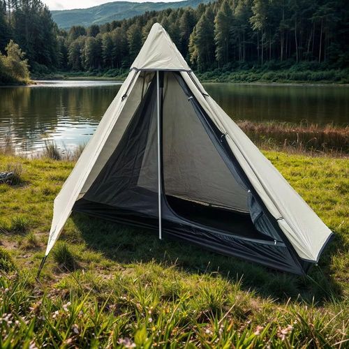 Chenquansarl-Tente Tipi Ultral¿¿Ger 1 Personne Tente De Camping Outdoor Randonn¿¿E Trekking Tente De Montagne Tente Pour Une Personne
