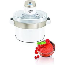 ChenQuanSarl-Perfect Mix 9000 Sorbetière, Crèmes Glacées, Sorbets, Yogourts Glacés, Capacité 1,6 L, Fonctionnement Automatique, Ecran Lcd, Couvercle Anti-Éclaboussure, Facile À Nettoyer Gvs241