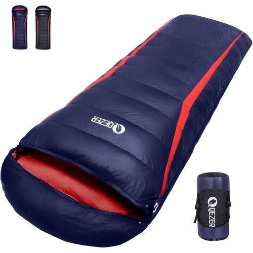Chenquansarl-Sac De Couchage En Duvet,Sac De Couchage Pour Adulte¿ Sac De Couchage Ultraléger 3 Saisons Avec Petit Emballage Pour Adultes Et Enfants, Camping Et Randonnée De Plein Air