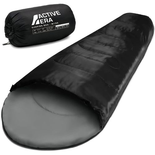 Chenquansarl-Sac De Couchage Adulte Ultra Léger, Duvet 1 Personne, Sac De Couchage Compact Sarcophage Camping Et Randonnée, Voyage, Intérieur Ou Extérieur - 150gsm - 10 À 18°C (Min5°C) - 210x80x50cm