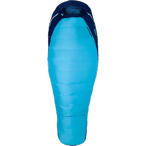 Chenquansarl-Wm's Trestles 15 Sac De Couchage Momie, Pour Femmes, 3 Saisons, Léger Et Chaud, Idéal Pour Le Camping Et La Randonnée Women's, French Blue/Harbor Blue, Grand