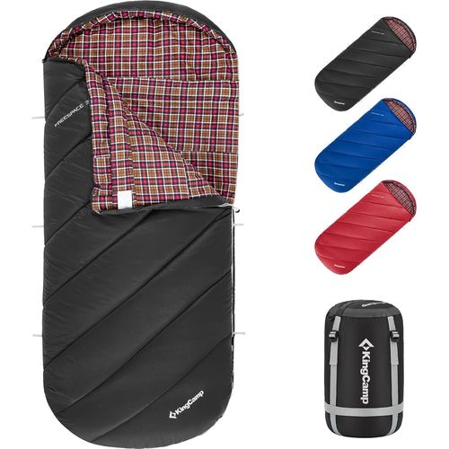 Chenquansarl-Sac De Couchage Léger De 221,4 X 76,2 Cm Pour Adulte Et Enfant, Fermeture Éclair Pour Famille, Camping, Randonnée, Étanche, 3 Saisons Par Temps Chaud Et Froid, Équipement De Camping En P