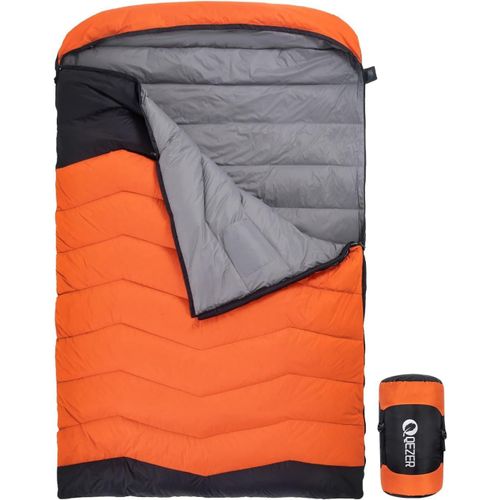 Chenquansarl-Sac De Couchage 2 Personnes Xxl -1¿ 12¿ [1900g] Duvet Sac De Couchage Couverture Sacs De Couchage De Camping Et Randonnée