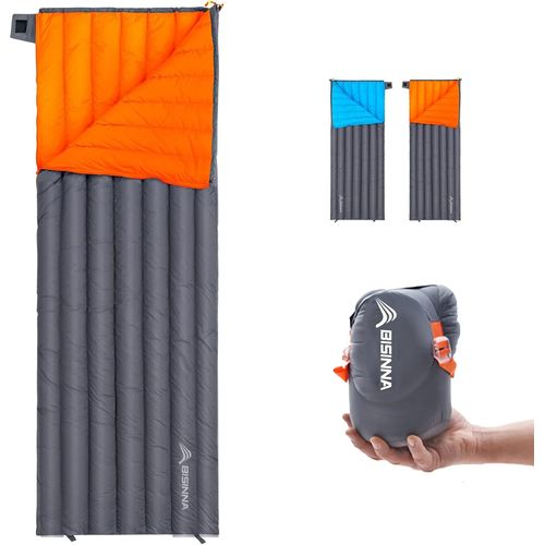 Chenquansarl-Sac De Couchage , Sac De Couchage Léger, Compact, Portable Et Imperméable Avec 650fp, Sac De Couchage Enveloppé En Duvet De Canard Blanc Pour Le Camping En Plein Air, La Randonnée.