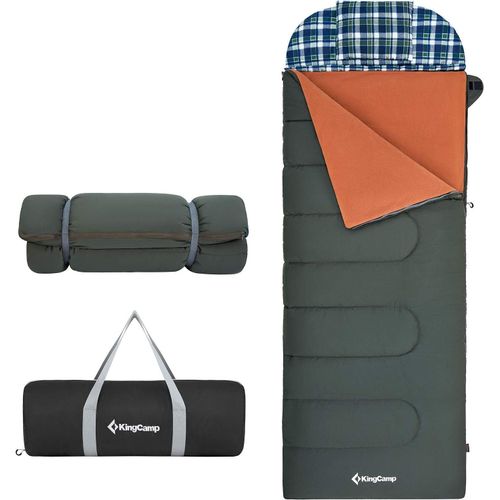 Chenquansarl-Sac De Couchage 3-4 Saisons En Duvet Et Coton, Sac De Couchage Sarcophage, Sac De Couchage Adulte Enfant Compact Hiver Pour Camping Voyage Tentes Randonnée Extérieur Intérieur