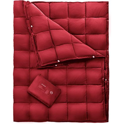 Chenquansarl-Couverture Bouffante De Camping Pour Temps Froid, Alternative Au Duvet - Couverture D'extérieur C , Légère, Portable Et Imperméable Pour Randonnée, Avion, Randonnée, Voyage, Stade