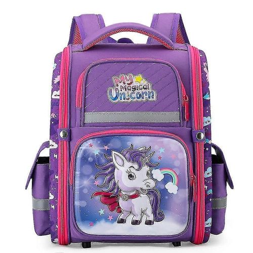 Nouvelle ¿¿cole adolescente sacr¿¿ment masculin ?tudiant primaire dessin anim¿¿ de la r¿¿duction de la charge de massage Air Cushion Space Backpack