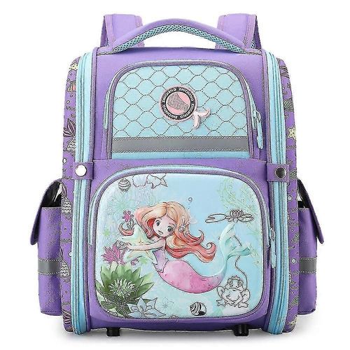 Nouvelle ¿¿cole adolescente sacr¿¿ment masculin ?tudiant primaire dessin anim¿¿ de la r¿¿duction de la charge de massage Air Cushion Space Backpack