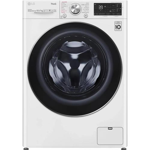 Lave-linge séchant LG F4DV710H2EA 10/7 kg 1400 tours Vapeur