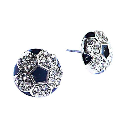Boucles D'oreilles Filles Cristales De Boucles D'oreille Petites Boucles D'oreilles De Goujon F¿ºte De Foot