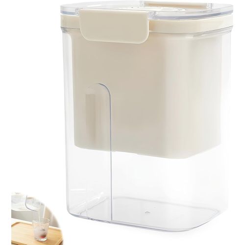 Yemaesre-Passoire À Yaourt Grecque Avec Couvercle Séparateur De Lactosérum Lavable, Yaourtière Avec Tamis En Filet, Filtre À Yaourt Réutilisable Pour Filtrer Le Jus, Le Lait, Filtre Fin Avec Design D