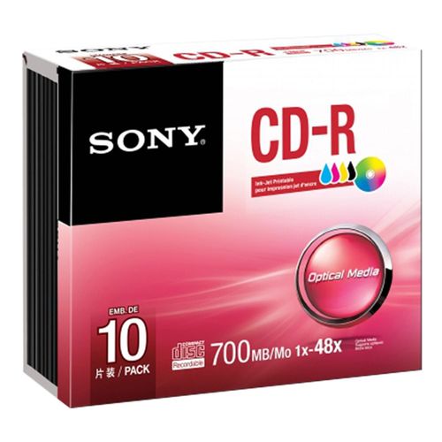 SONY-CDR (Pack de 10)