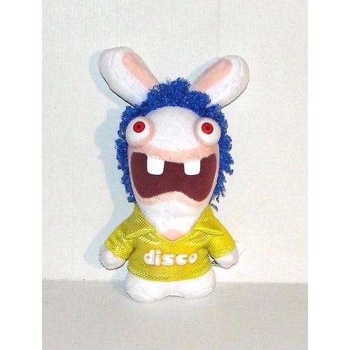 Peluche Lapin Cretin Disco Ubisoft - Doudou Lapin Sonore Gipsy