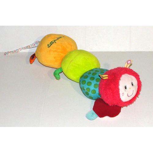 Peluche Chenille Lilliputiens Juliette Musicale Berceuse 35 Cm Nature & Decouvertes