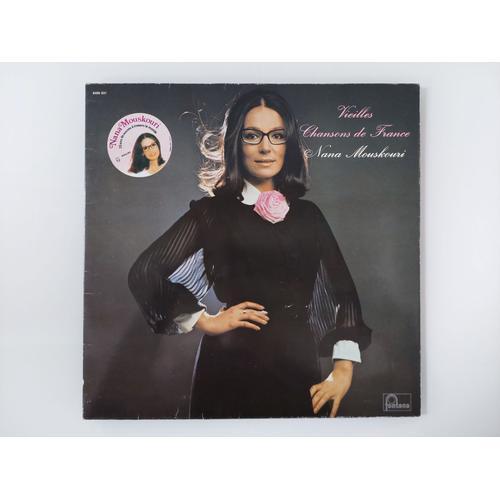 Double Album Disque Vinyle 33 Tours Nana Mouskouri - Vieilles Chanson De France