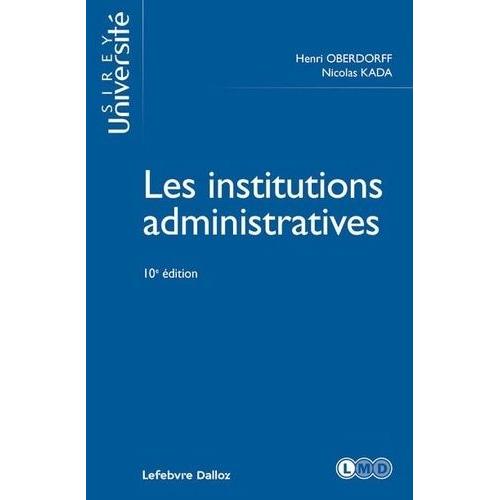 Les Institutions Administratives