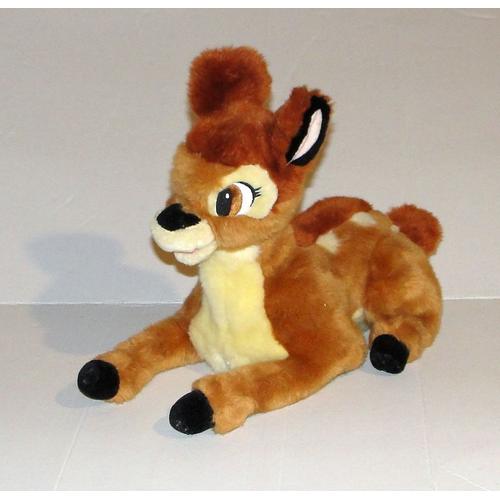 Peluche Interactive Bambi Sonore Bandai Disney 23cm