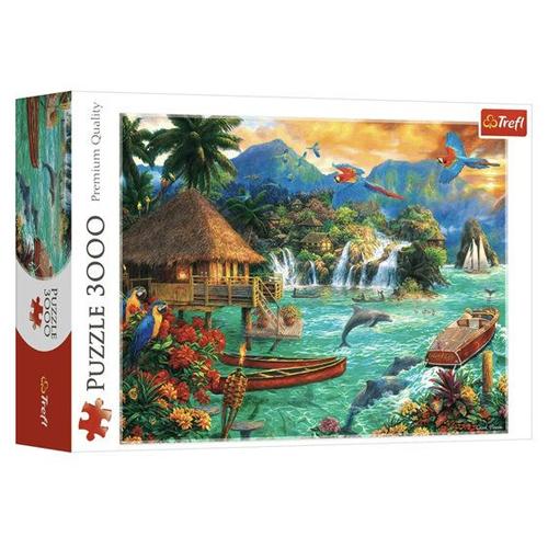 Trefl 3000 Piece Jigsaw Puzzle Island Life