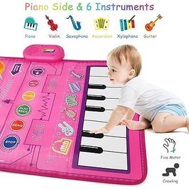 Jouets musicaux 3 en 1 pour bébé - Clavier de piano - Xylophone