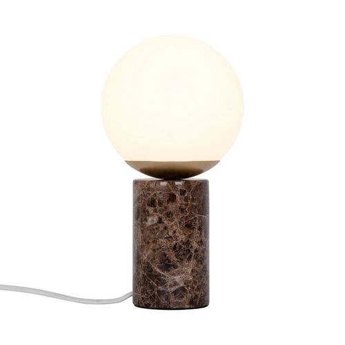 Nordlux Lilly Lampe De Table Globe Marron E14