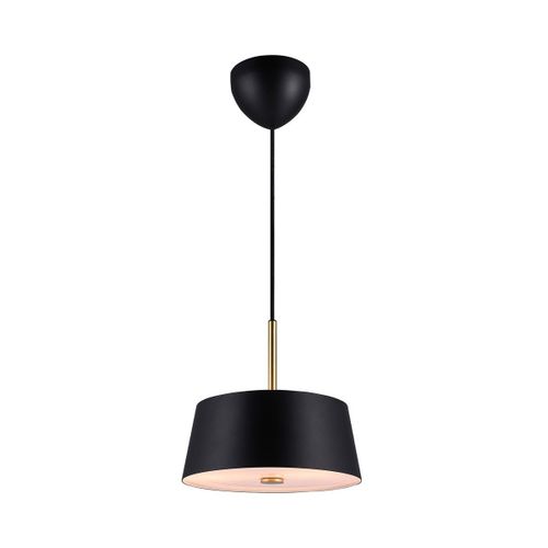 Nordlux Clasi Plafonnier Suspendu Cylindrique Noir E14