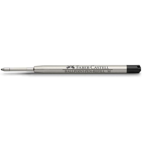 Faber-Castell Recharge Pour Stylo À Bille Pointe Moyenne Grande Contenance Noir