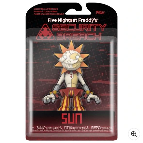 Five Nights at Freddy¿s Sun Security Breach Action Figure | Rakuten