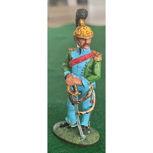 Soldat De Plomb Lieutenant En Second Lancier France 1813