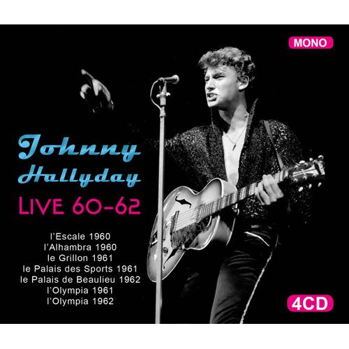 Johnny Hallyday - Live 60/62 - Coffret 4 Cd