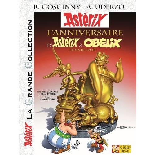 Astérix Tome 34 - L'anniversaire D'astérix Et Obélix - Le Livre D'or