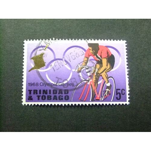 51 Trinidad, Tobago 1968 / Cyclisme / Yvert 226 Fu