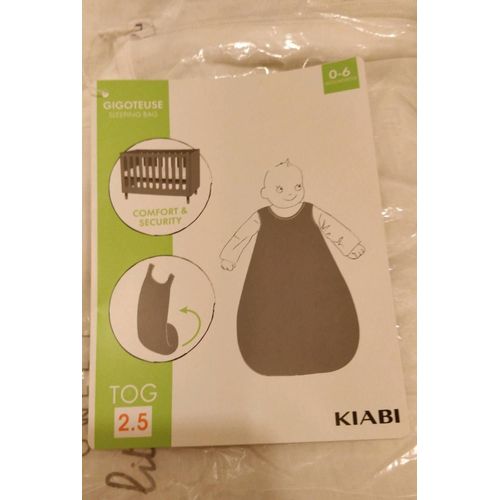 Gigoteuse Sleeping Bag, Tog 2.5, 0-6 Mois, Kiabi