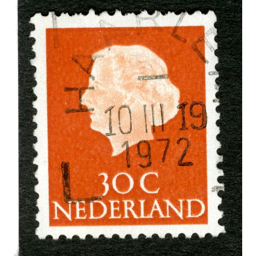 Timbre Oblitéré Nederland, 30 C
