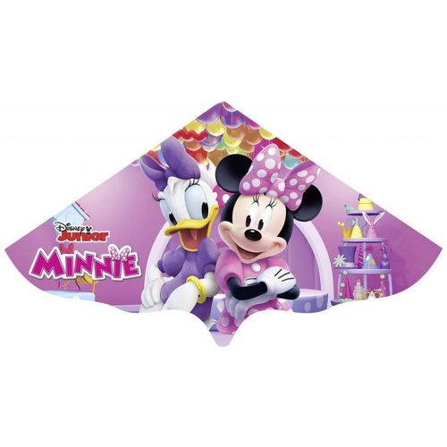 Unbekannt Paul G Nther 1186 Motif Disney Minnie Mouse Prêt Voler Avec Poignée Et Ficelle Dragon Inscrit En Film Robuste Pour Enfants Partir De 4 Ans Environ 115 X 63 Cm Multicolore
