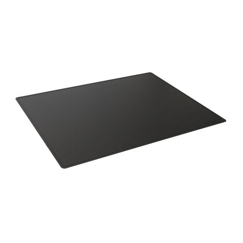 Durable Sous-Main Antidérapant 530x400mm Rainures Pp Opaque Noir