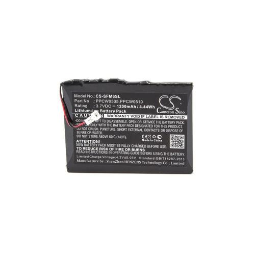 vhbw Batterie compatible avec Cowon iAudio X5 30GB, X5L 30GB lecteur de musique MP3 (1 200mAh, 3,7V, Li-ion)