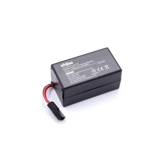 Vhbw Batterie Li-Polymère 2500mah (11.1v) Pour Drone Multicopter Quadrocopter Parrot Ar Drone 1.0, Ar Drone 2.0, Ar Drone 2.0hd Comme Pf070056.-Vhbw