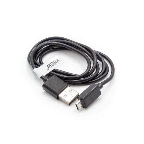 vhbw Câble universel micro-USB (USB standard type A sur micro-USB) pour différents appareils - 100 cm, noir
