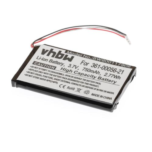 vhbw Batterie compatible avec Garmin DriveAssist 50 LMT-D, 51 LMT-S, 51 LMTS GPS, appareil de navigation (750mAh, 3,7V, Li-ion)