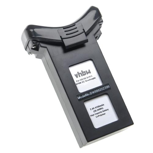 Vhbw Batterie Compatible Avec Holy Stone Rc Gps Drone Hs100, Hs100 Sjr, Hs100g Drone (4100mah, 7,4v, Li-Polymère)-Vhbw