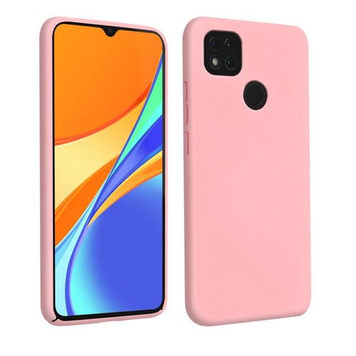 Coque Silicone Couleur Rose Pour Xiaomi Redmi 9c / 9c Nfc Little Boutik®