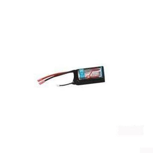 Batterie Lipostar Turbo Lipo 7,4v 1300mah 2s - 9,62wh - Accumulateur Nu Sans Cosses-Jamara