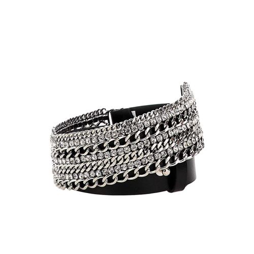 Ceinture Guess Bijou Femme Noir