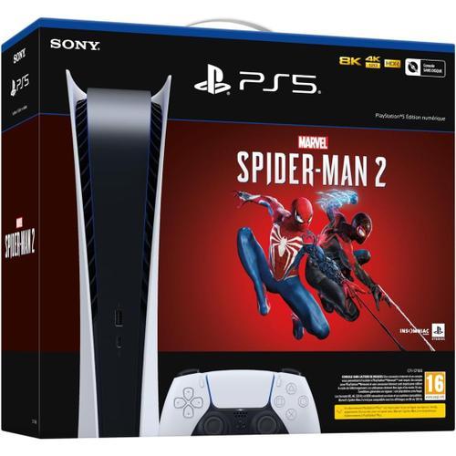 Console Sony Playstation 5 Digital Edition + Marvel's Spider-Man 2