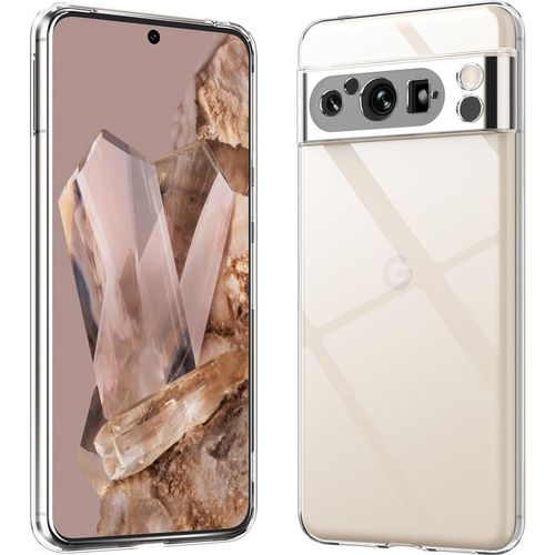 Coque Silicone Transparente Pour Google Pixel 8 Pro Little Boutik©