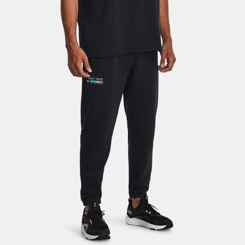 Pantalon En Polaire Épais Project Rock Pour Homme Noir / Noir L